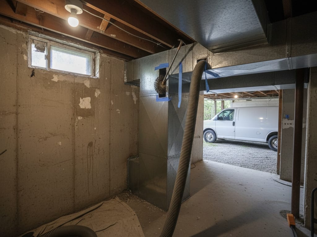 Mold Remediation in Ducts in Palm Harbor, FL